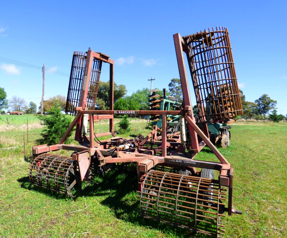 Farm equipment rollers rural tool