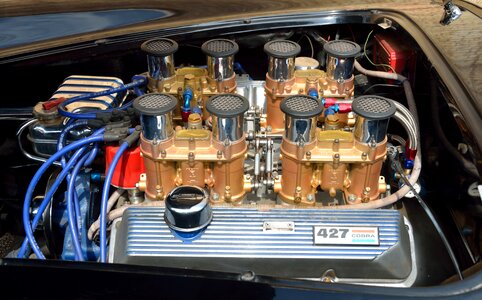 Vintage motor customized