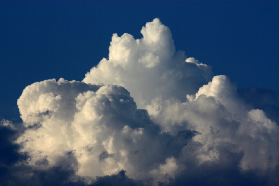 Clouds clouds form blue