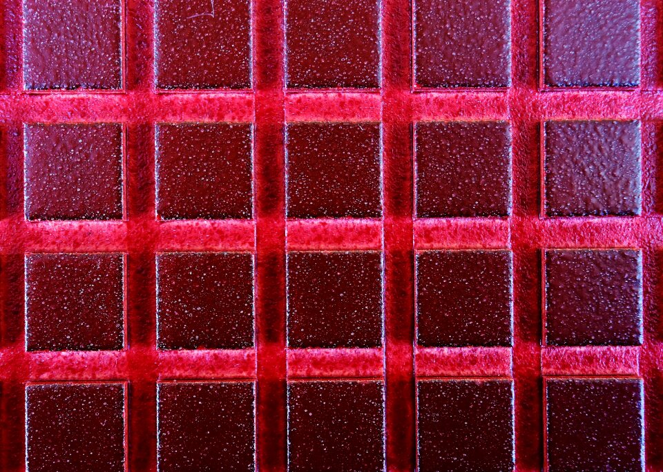 Wood tile squares