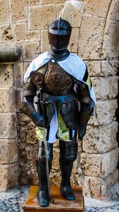 Helmet protection sword