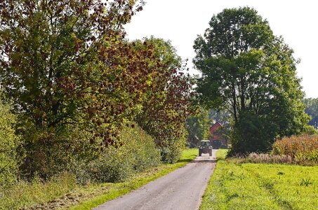 Autumn farm homestead photo