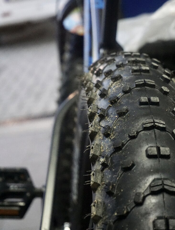 Winter tires bike fatbike