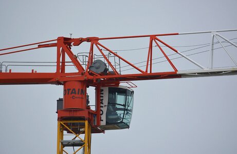 Building lifting red