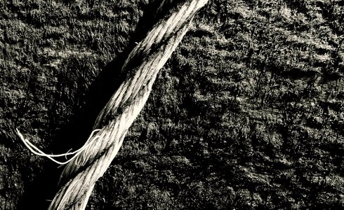Old frayed