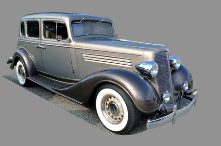 Old automobile auto
