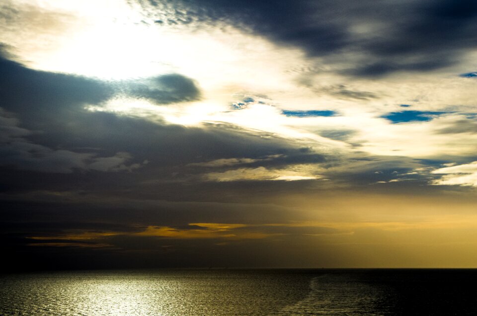 Clouds united kingdom light