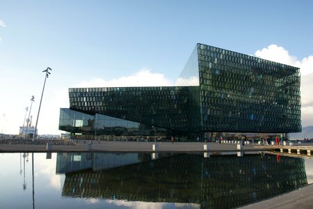 Architecture harpa concert hall