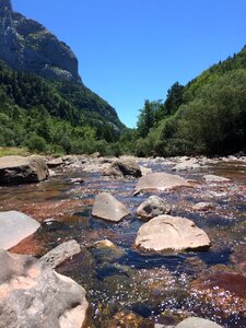 Landscape stone river