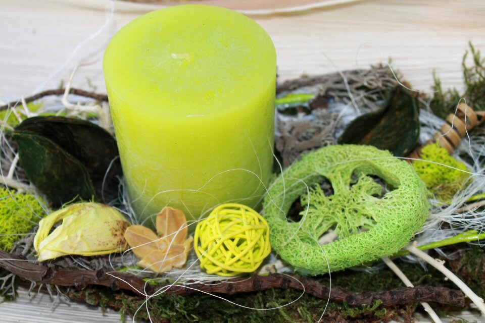 Green nature decoration