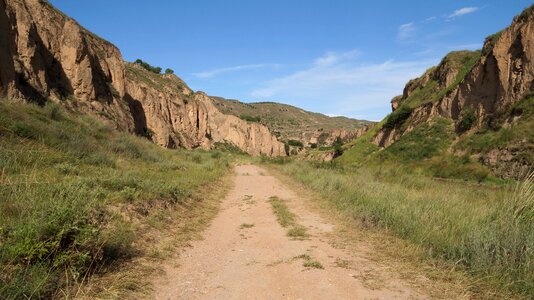 In rural areas north the scenery