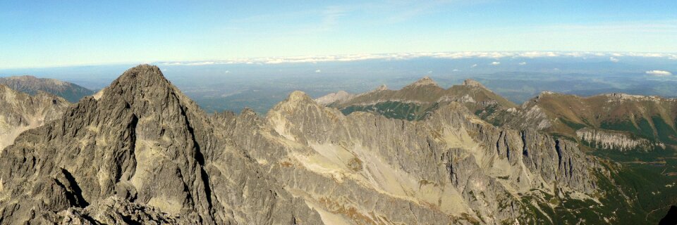 Belanský tatras mountains rocks