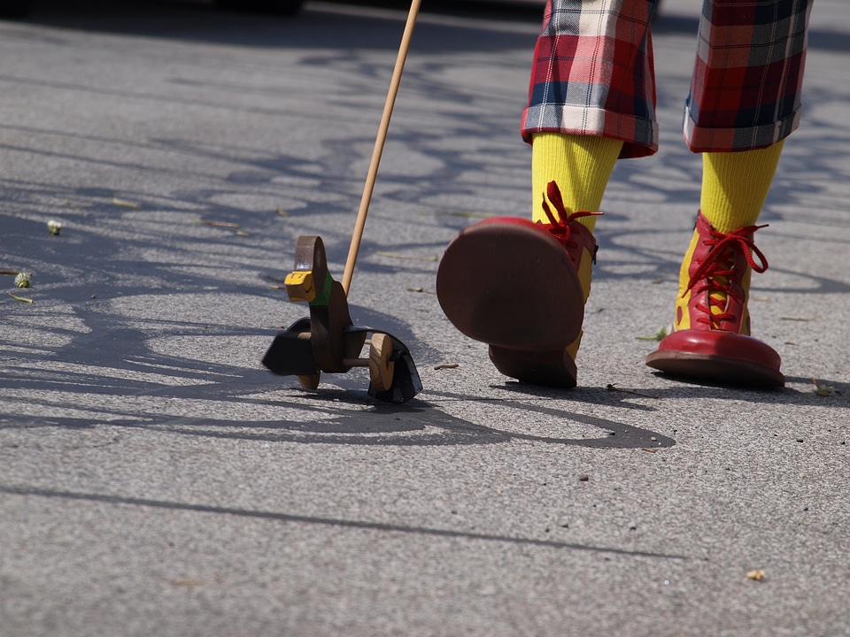 Circus shoes carnival