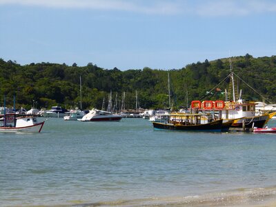 Mar boat beira mar photo