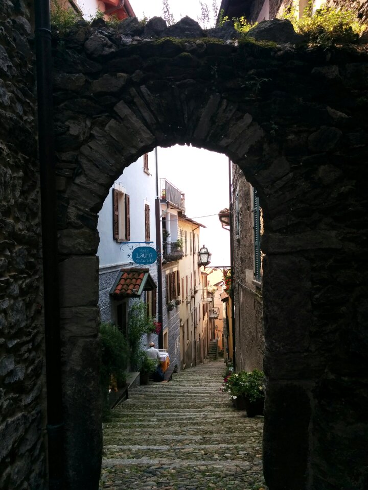 France old town city gate