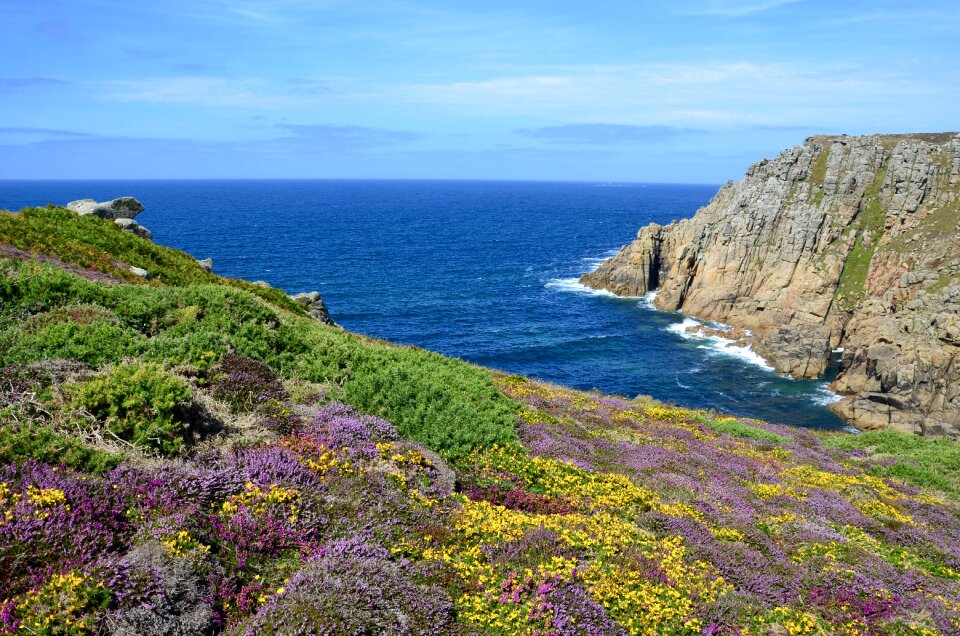 England rock rocky coast