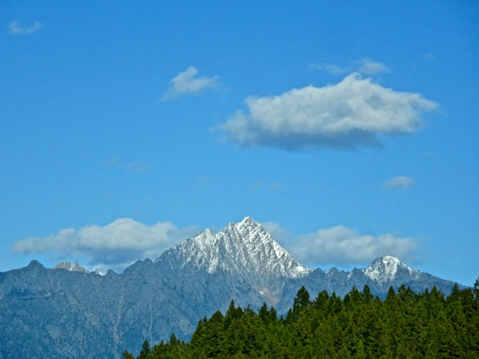 Nature rocky mountains scenery