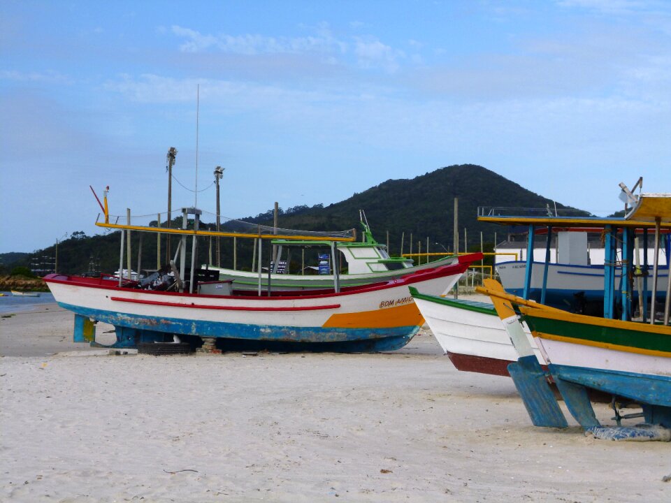 Wooden boat fishing fishing boat