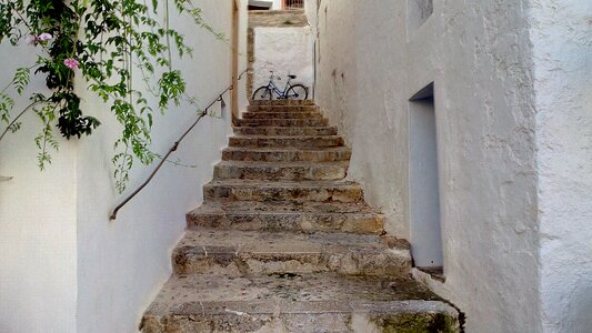 Stairs picturesque tourism