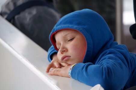 Sleep child face