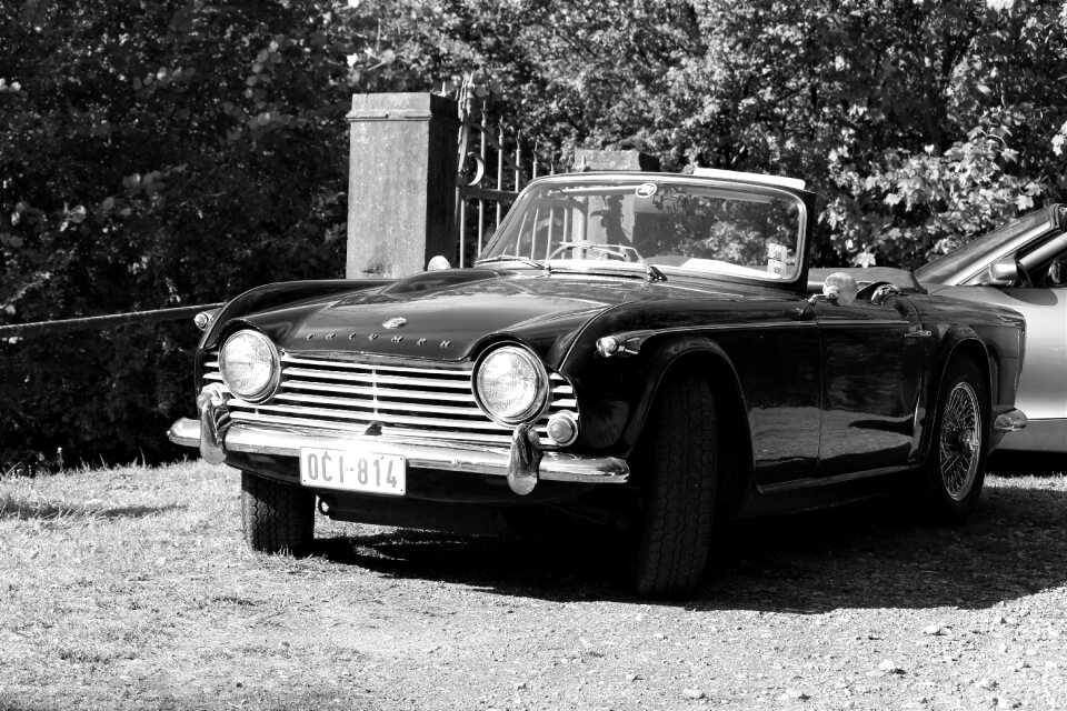 Retro old cars rare car