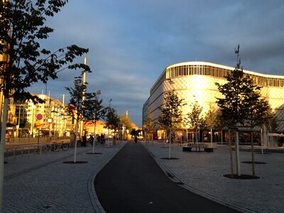 Leipzig tin can sunset
