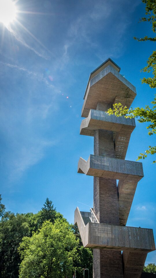 Building high building modern