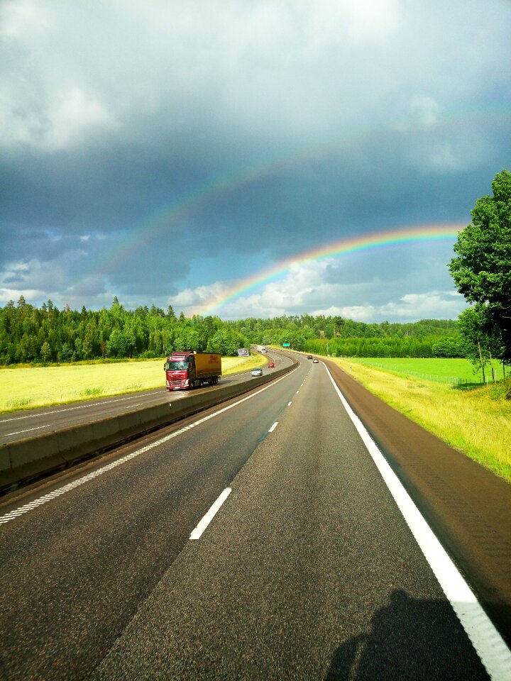 Track motorway europe photo