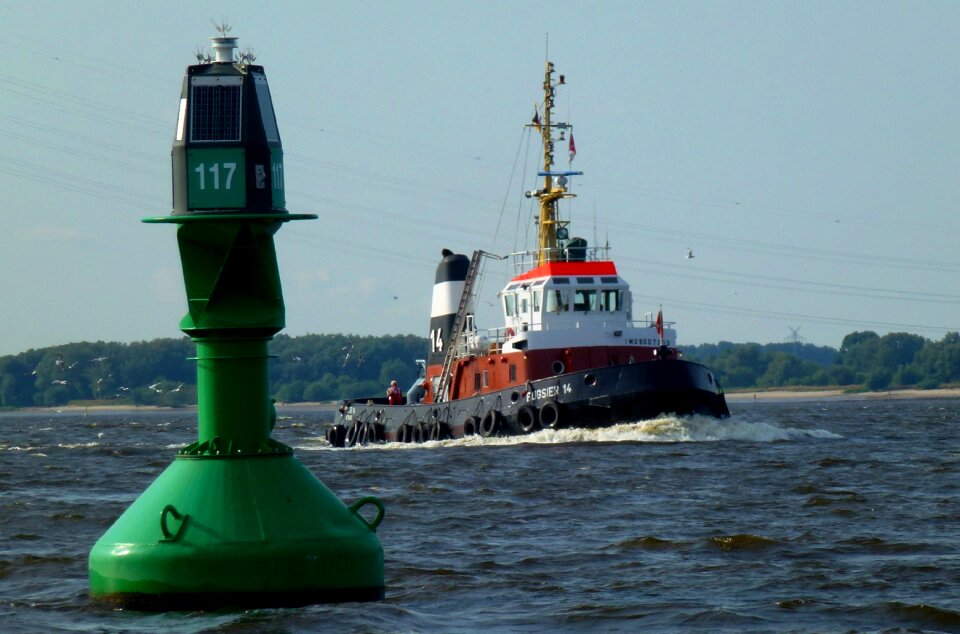 Green seszeichen navigation