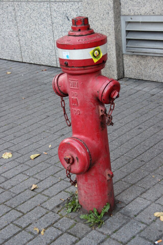 Fire fighting water water utilities red