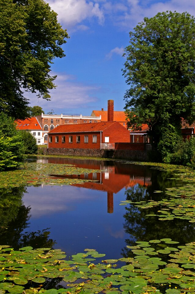 Nature landscape reflection photo