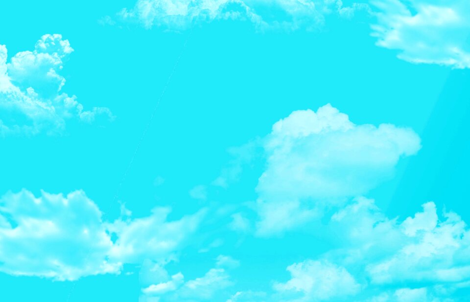 White background air