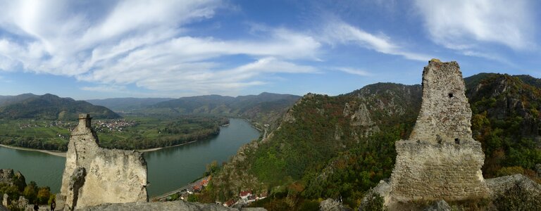 Wachau valley landscape beauty photo