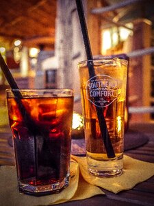 Drinks restaurant beach bar