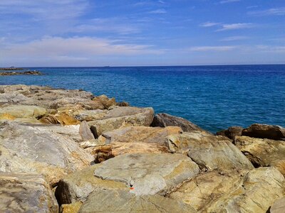 Malecon rocks costa photo