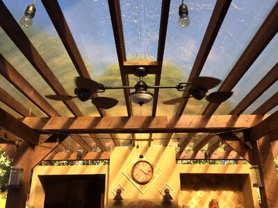 Copper patio stone