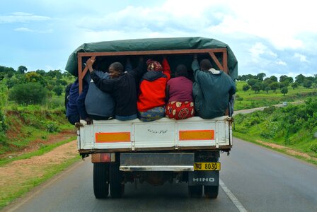 Truck road vehicle