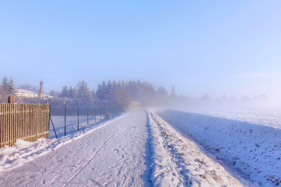 Snow cold winter