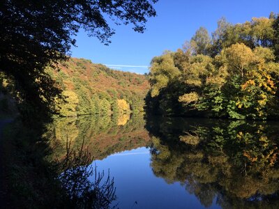 Water panorama nature photo