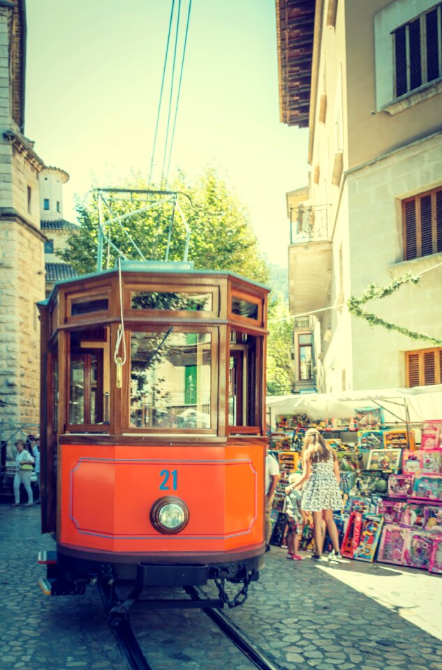 Soller mallorca tram streetcar soller tram