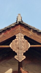 Monastery roof building