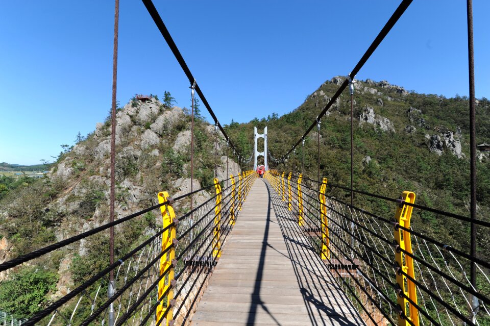 Bridge landscape earthquake