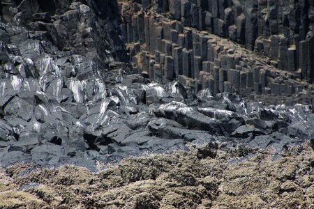 Special terrain basalt volcanic