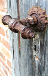 Door mysterious oxidize