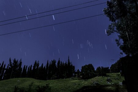 Expose night sky sky