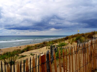 Atlantic clouds sky