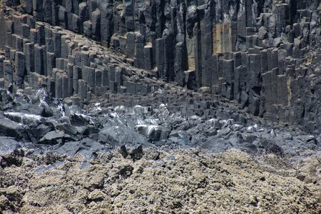 Special terrain basalt volcanic