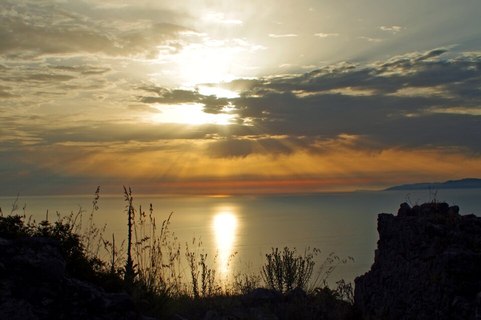 Sea summer landscape