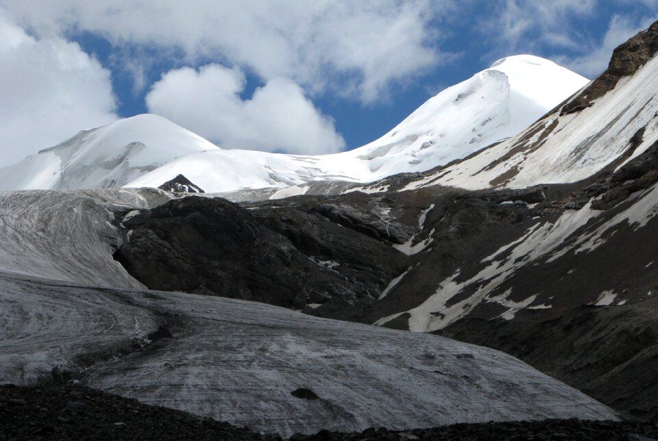 Kyrgyzstan snow ice photo