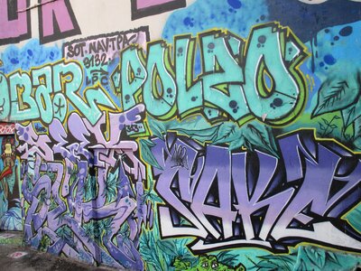Street-art marseille graffiti photo
